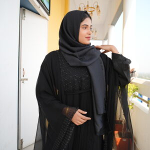 রয়্যাল ব্ল্যাক আবায়া বোরকা